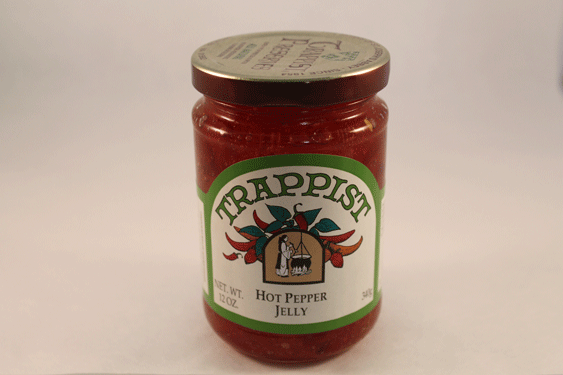 Trappist Hot Pepper Jelly 12 oz. Jar