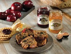 20 oz Kentucky Bourbon Fruitcake with Trappist Damson Plum Jam and Trappist Kadota Fig Preserve